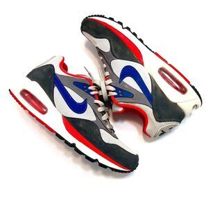 Nike Womens Air Max Correlate Sneaker Shoes Blue 511417-040 LaceUp Low size 7